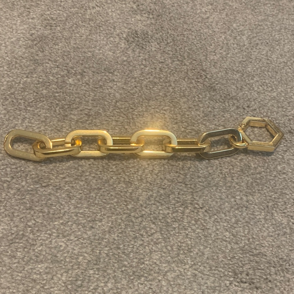 Gold Chain Link Bracelet
